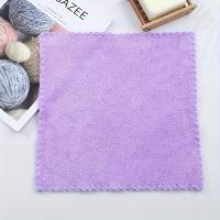 Juego De Toallas De Tela De Coral Suave Y Absorbente 1 Pieza Tamaño Pequeño Color Sólido Toalla Para Rostro Toalla De Limpieza - details 2