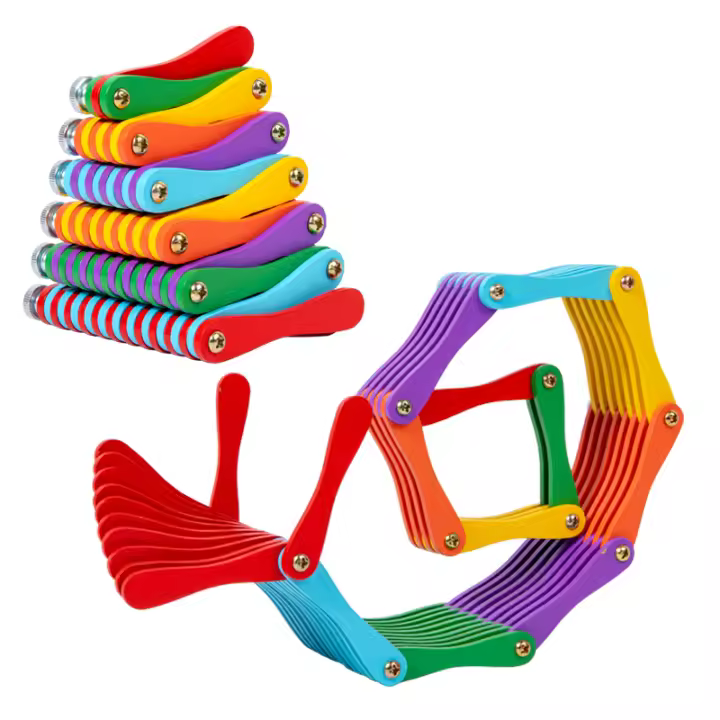 Juguete Educativo Para Niños Universal De Plegado Bloques De Puzzle Para El Desarrollo Del Pensamiento Y La Inteligencia Juego De Mesa Deportivo Para Edad 7-12y+ - 1