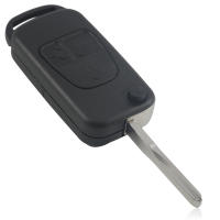 Carcasa De Llave Inteligente Jingyuqin Con 2/3 Botones Para Mercedes Benz ML C CL S SEL SLK E113 W168 W202 W203 Hoja Incluida - details 2