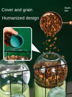 Cacerola Automática Para Mascotas Con Botella De Agua Dispensador De Alimentos Para Perros Y Gatos Caja Colgante Para Pupusas - details 5