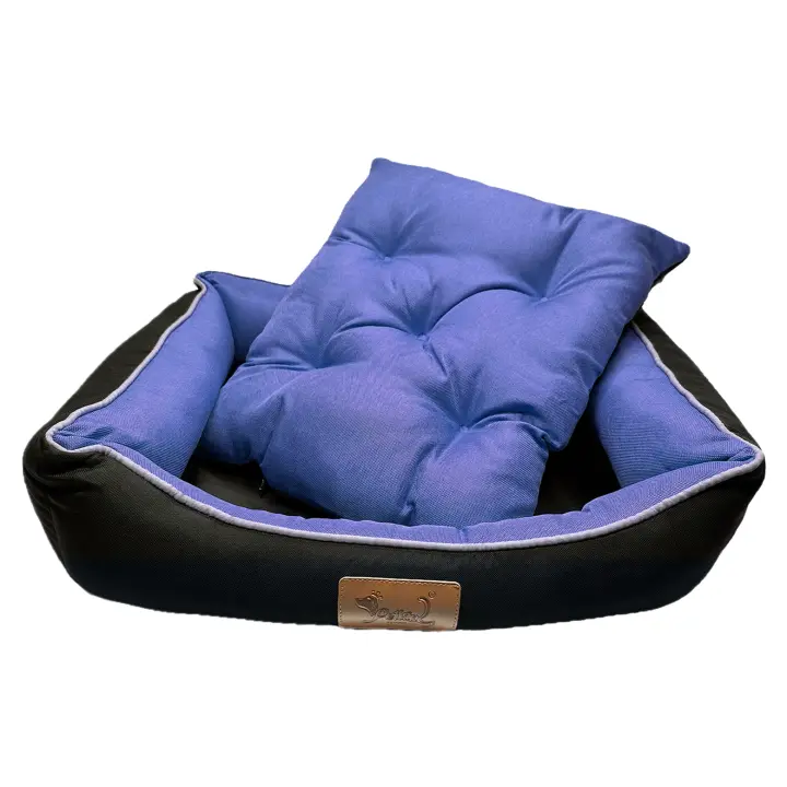 XY HOME - Cama para perros transpirable y cómodos, Cama para mascotas super suave con Cojín Rellena de Fibra Hueca desmontable y lavable. - 1