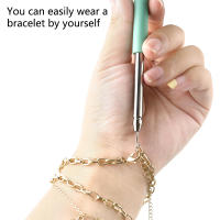 Herramienta De Ayuda Para Cierre De Pulseras 1Pc Herramienta De Joyería Para El Piel Clip De Apertura Rápida Para Pulseras - details 5