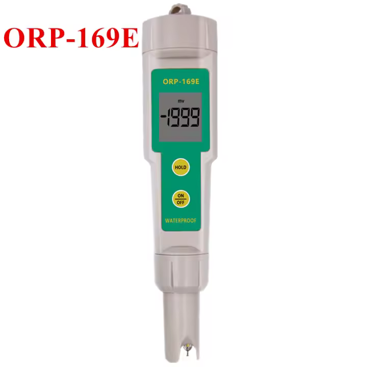 Medidor ORP Profesional ORP-169E ORP-169F Impermeable Alta Calidad Medidor De Calidad Del Agua Con Pantalla Digital Retroiluminada - 1
