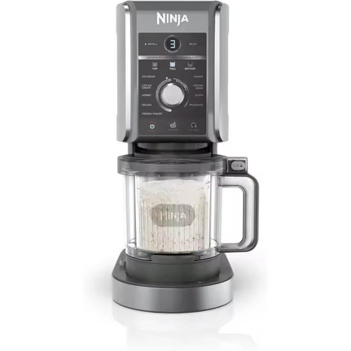 Máquina para hacer helados Ninja Creami Deluxe NC501EU, negro/plateado - 1