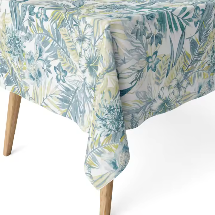 Mantel Resinado Breg Valentia Home | Protege Tu Mesa | Impermeable y Antimanchas - 1
