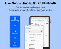 Reproductor De Vídeo Y Música Deelife MP4 Táctil Bluetooth WiFi Android Soporte De Memoria Externa Pantalla 2" - 4" Metal - details 5