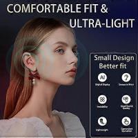 Invisible In-Ear Hearing Aids with Charging Case - 2-Channel Sound OTC Hearing Aids for Seniors, Digital Display - details 0
