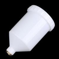 Copa De Pintura Con Atomizador De Plástico 125/250/600ml Para Pistoletas De Pintura Conector De Hilo Por Gravedad Para Herramientas De Mover Rápido - details 3