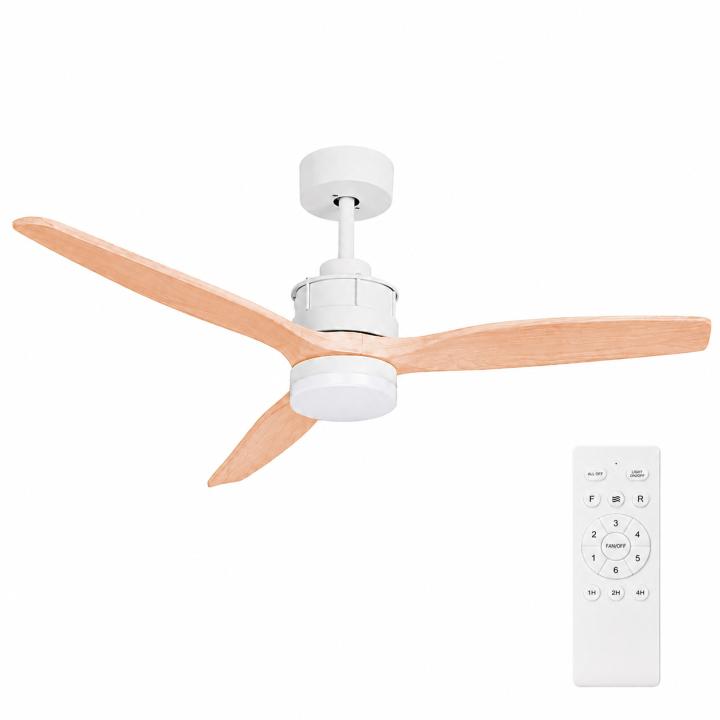 Ostarkdom Ventilador de Techo con Luz LED 20W, Motor DC Silencioso, 6 Velocidades, Aspas ABS 132cm, 3 Temperaturas de… — oferta en Miravia