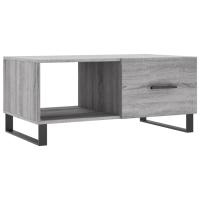 Vidaxl Mesa de Centro de Madera Contrachapada 90x50x40 Cm Blanco - details 5