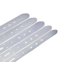 Plantillas De Templado Para Cinturones De Cuero Plástico 5 Piezas Herramienta De Perforación De Cabeza Posicionamiento De Agujero - details 6