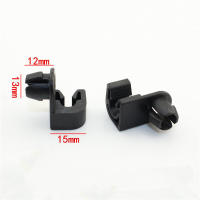 Soporte De Clip Para Bonete De Coche 2Pcs Compatible Con Citroen C3 C4 C-Elysee Peugeot 2008 208 301 308 Partner Material ABS - details 7
