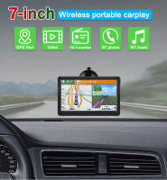 Reproductor Multimedia Para Coche Universal 7 Pulgadas Con Carplay Y Android Auto HD Pantalla Táctil FM AUX USB Bluetooth Sin Cable - details 0