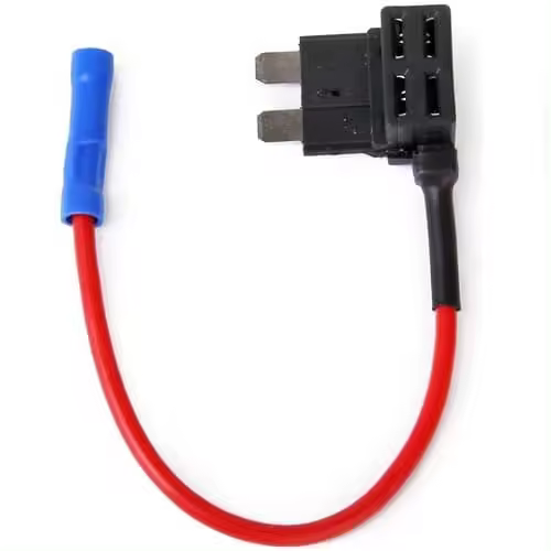 AUTOZOCO Adaptador Standard Para Fusible Coche ATO ATC 32V - Adaptador de nuevas instalaciones mediante fusible - porta-fusible nuevos circuitos - 1