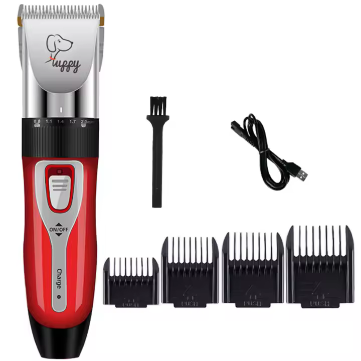 Perro gato Clipper pelo Clippers grooming haircut PET Shaver conjunto completo mascotas recargable profesional cortador máquina de corte - 1