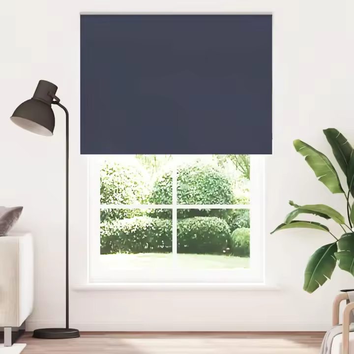 Estor Enrollable Opaco Marino 155x230cm Tela Ancho 151,6cm - 1