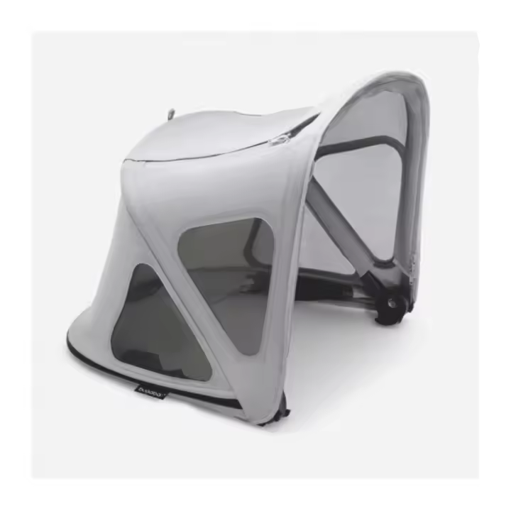 BUGABOO  - Capota ventilada para silla de paseo - Color GRIS NIEBLA (MISTY GREY - Impermeable - Compatible con modelos FOX, LYNX y CAMELEON 3 - Protección solar UPF 50+ - 1