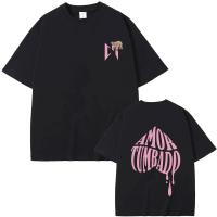 Camiseta Hip Hop Oversize Para Hombre Y Mujer Con Estampado De Sloth En Rosa Pink De Natanael Cano Moda Casual Transversal - details 0