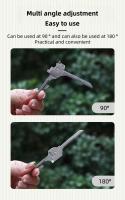 Cuchillo Mini 6en1 Con Llavero Herramienta Multifuncional De Acero Inoxidable Escala a Colgante Cadena Puerta Bolsillo Cutter - details 3