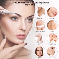 Afeitadora Eléctrica Para Mujer Trimmer De Pelo Painless Para Piernas Bikini Cara Barba Mustaza Armpitas Eliminador De Pelo Portátil Epilador - details 0