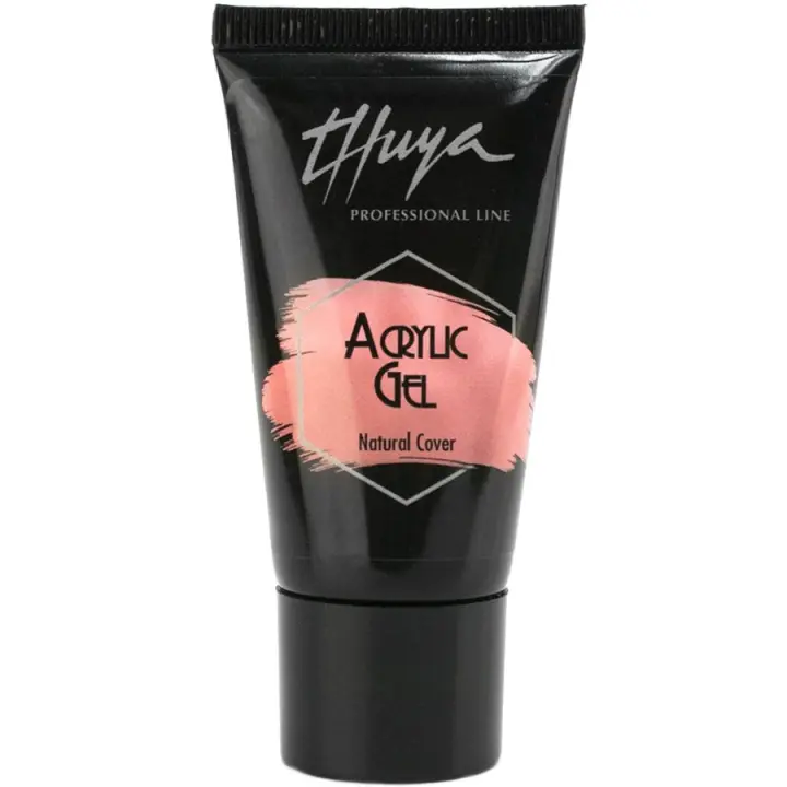 Thuya Acrylic Gel 30mL Natural Cover - Gel para Uñas - Gel de Larga Duración y Fácil Aplicación - 1