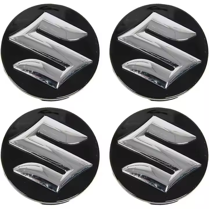 4 54mm tapas centrales cubos de automóviles para Suzuki SWIFT SX4 S-Cruz Ignis Vitara Solio Bandido swace, antixido Llanta Rueda cubre emblelicedor en - 1