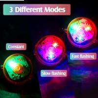 10/30pcs Silbato LED Con Luz Que Brilla En La Oscuridad Y Correa Collar De Juguete Para Fiestas Suministros De Brillo - details 3