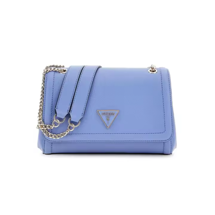 Bolso Guess Noelle azul con cadena convertible para mujer - 1