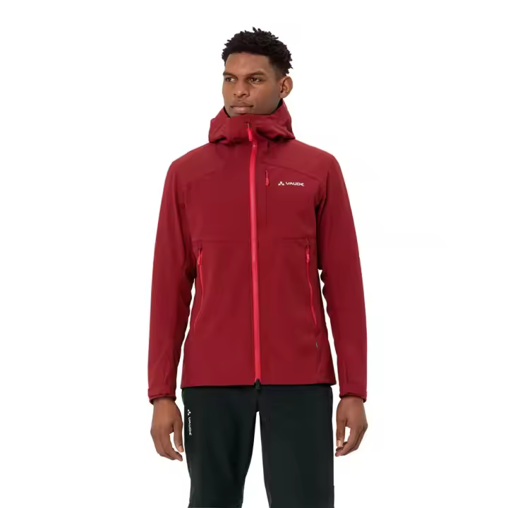 Vaude Chaqueta Softshell Roccia Ii Rojo - 1