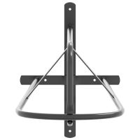 vidaXL Soporte de silla de montura de pared hierro negro - details 3