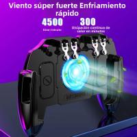 Controlador De Juego M11 PUBG Con Ventilador De Enfriamiento Botón De Disparo Para IOS Y Android 6 Dedos Joystick Compatible Con Teléfonos Móviles - details 3