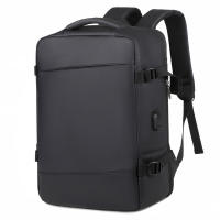 Mochila OL de negocios de alta gama. Bolso para computadora para hombres de alta calidad que se puede expandir para que hombres y mujeres viajen y viajen con gran capacidad. - details 5