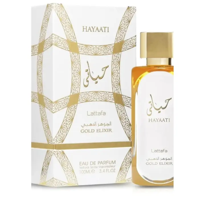 LATTAFA HAYATII GOLD ELIXIR EAU DE PERFUME SPRAY 100ML - 1