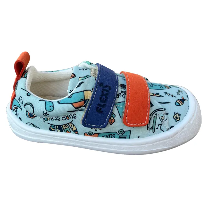 DEPORTIVAS FLEXI NENS LONA 9110 - 1