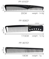Cepillo De Pelo Profesional Para Peluquería Y Salón Negro Antiestático Corte De Cabello Carbono Barbería Cepillo De Dientes Para Cabello Negro - details 8