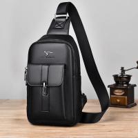 Bolsa De Hombro Para Hombre En Cuero Multi-funcional Deportiva Impermeable Para Correr Y Entrenar Bolsa Mensajera De Viaje Cruzable - details 12