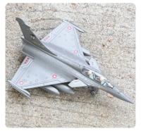 Modelo De Avión Militar Rafale Fighter De Aleación Regreso Acústico Y Óptico Adorno Juguete Para Coleccionistas Y Adultos - details 8