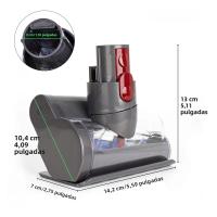 Cabeza De Cepillo Eléctrico Mini Mejorada Anti Desenredo Para Aspiradora Dyson V7 V8 V10 V11 V15 Adecuada Para Asientos De Sofá - details 1