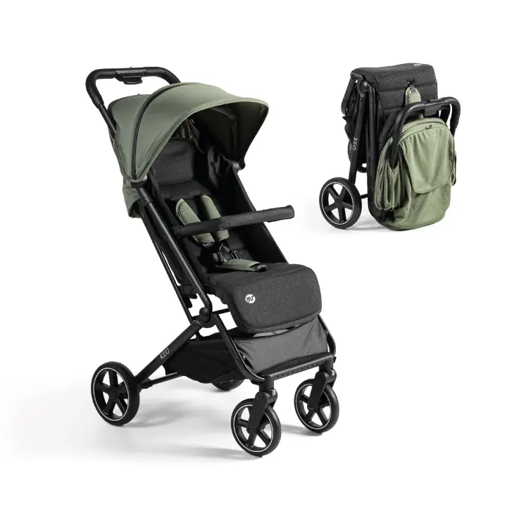 MS Silla de Paseo Keo - Silla De Paseo Bebé, Ultraligera y Compacta - Hasta 22 Kg, Capota Extensible y plegado tipo libro - 1