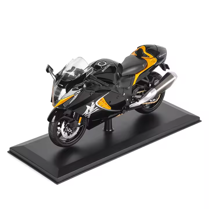Modelo De Motocicleta Maisto 1:12 Suzuki Hayabusa 2022 Edición Especial De La Tienda En Caja De Color Aleación Coleccionable Regalo Para Niños Y Adultos - 1