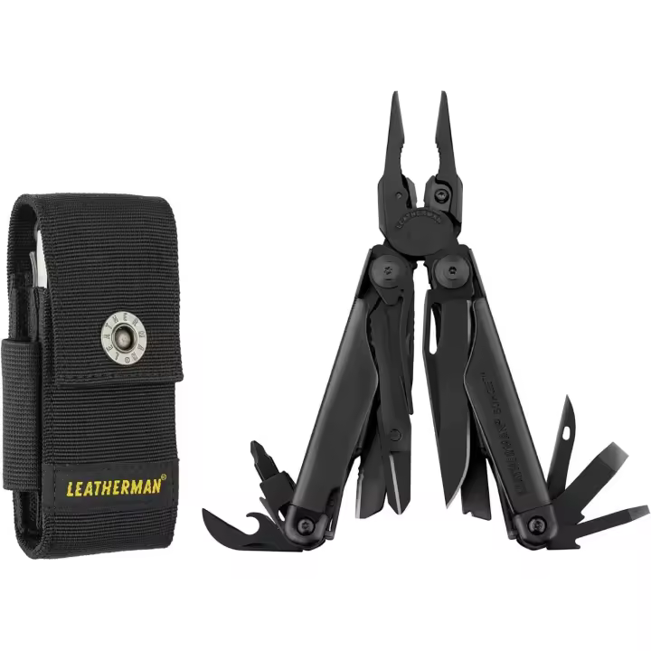 Leatherman Surge Black- Multierramienta multiuso de servicio con 21 herramientas - 1