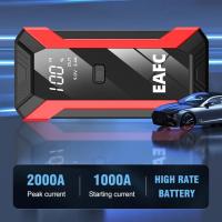 Arrancador de batería de coche de 2000 A, cargador rápido, banco de energía para arranque de emergencia de 12 V con luz LED con bolsa de almacenamiento - details 3