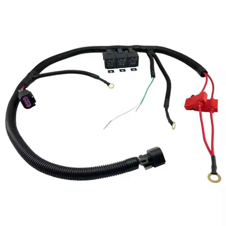 Kit De Cableado Para Dos Ventiladores Eléctricos Control ECU 7L5533A226T Adecuado Para GM 1999-2006 Material De Cobre - 1