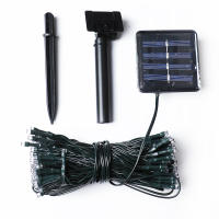 Luces De Cadena Solar Para Exterior LED Luces Navideñas Al Aire Libre Impermeables Para Jardín Y Valla Instalación Auto-Contenida Fuente De Energía Solar Protección IP65 - details 0