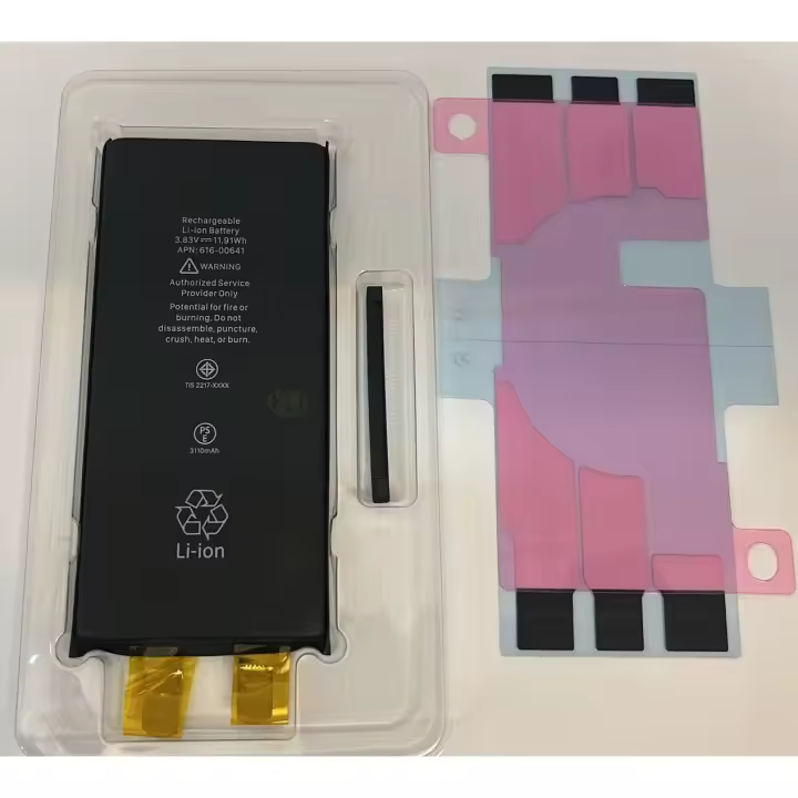 Genérica Batería de Repuesto para IPhone 11 (Sin Flex - Para Soldar) - Capacidad 2942 Mah - Nueva Fabricación - Adhesivo Incluido - 1