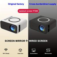Proyector LED Portátil YT300 Mini Ultra HD Con Conexión Inalámbrica Y Cableado Para Teatro En Casa Pantalla De 20-120 Pulgadas - details 6