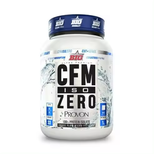 BIG CFM ISO ZERO 1 KG NEUTRO - AISLADO DE PROTEÍNA DE SUERO - 1