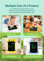 Tablet De Escritura LCD De 8.5 Pulgadas Para Niños Dibujo En Blanco Y Negro Juguete De Borrado Automático Regalo Para Niños De 3-6 Años - details 8