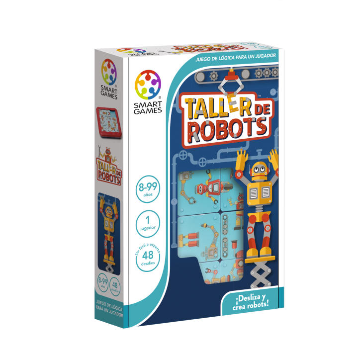 Taller De Robots | Juegos De Mesa | Rompecabezas Niños | Juegos Educativos