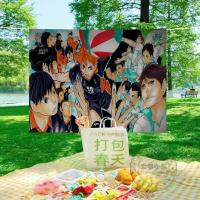 Bandera De Anime Haikyuu Personalizada Para Eventos Y Decoración De Oficina Material De Poliéster Tamaños Variados - details 7
